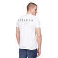 Weiß - Back - Henleys - "Metafone" T-Shirt für Herren