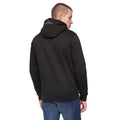 Schwarz - Back - Henleys - "Hentyme" Kapuzenpullover für Herren