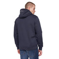 Marineblau - Back - Henleys - "Hentyme" Kapuzenpullover für Herren