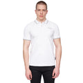 Weiß - Front - Henleys - "Kilhen" Poloshirt für Herren