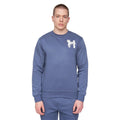 Tiefblau - Front - Henleys - "Moorehen" Sweatshirt Rundhalsausschnitt für Herren