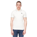 Weiß - Front - Henleys - "Moorehen" Poloshirt für Herren