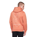 Ziegelrot - Back - Henleys - "Ninesix" Kapuzenpullover für Herren