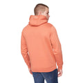 Ziegelrot - Back - Henleys - "Scripthen" Kapuzenpullover für Herren