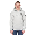 Grau meliert - Front - Henleys - "Kilhen" Kapuzenpullover für Herren