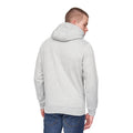 Grau meliert - Back - Henleys - "Kilhen" Kapuzenpullover für Herren