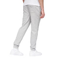 Grau meliert - Back - Henleys - "Curveball" Jogginghosen für Herren