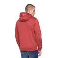 Tiefes Rot - Back - Henleys - "Classhen" Kapuzenpullover für Herren