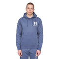 Marineblau - Front - Henleys - "Tapehen" Kapuzenpullover für Herren