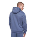 Marineblau - Back - Henleys - "Tapehen" Kapuzenpullover für Herren