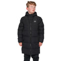 Schwarz - Front - Kings Will Dream - "Maximo" Steppjacke für Jungen