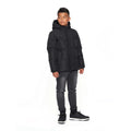 Pechschwarz - Side - Kings Will Dream - "Nate" Steppjacke für Jungen