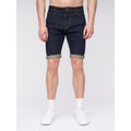 Schwärze - Front - Henleys - "Flex" Shorts für Herren