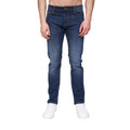 Dunkle Waschung - Front - Henleys - "Mayhen" Jeans für Herren