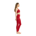 Rot - Side - Lookus - "Arya" Leggings für Damen