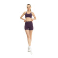 Pflaume - Front - Lookus - "Summer" Sweat-Shorts für Damen