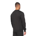 Schwarz - Back - Duck and Cover - "Jennerkins" Pullover Rundhalsausschnitt für Herren