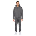 Holzkohle-Mergel - Front - Duck and Cover - "Merchell" Hoodie und Jogginghosen-Set für Herren