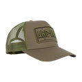 Khaki-Braun - Front - Archive Design Studios - "Pitstop" Trucker Cap für Herren