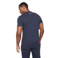 Marineblau - Back - Henleys - "Belton" T-Shirt für Herren