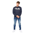 Marineblau - Side - Bewley & Ritch - "Yardley" Sweatshirt Rundhalsausschnitt für Herren