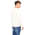 Naturweiß - Back - Bewley & Ritch - "Yardley" Sweatshirt Rundhalsausschnitt für Herren