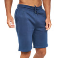 Insignien Blau - Front - Crosshatch - "Markz" Shorts für Herren