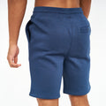 Insignien Blau - Back - Crosshatch - "Markz" Shorts für Herren