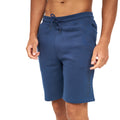 Insignien Blau - Side - Crosshatch - "Markz" Shorts für Herren