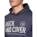 Marineblau - Lifestyle - Duck and Cover - "Hillman" Kapuzenpullover für Herren