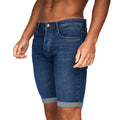 Mittlere Waschung - Front - Crosshatch - "Tadcaster" Shorts für Herren