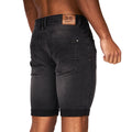 Schwarz - Back - Crosshatch - "Tadcaster" Shorts für Herren