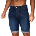 Dunkle Waschung - Front - Crosshatch - "Tadcaster" Shorts für Herren