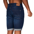 Dunkle Waschung - Back - Crosshatch - "Tadcaster" Shorts für Herren