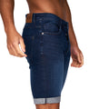 Dunkle Waschung - Side - Crosshatch - "Tadcaster" Shorts für Herren