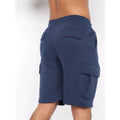 Insignien Blau - Lifestyle - Crosshatch - "Seagaro" Cargo-Shorts für Herren