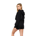 Schwarz - Back - Juice - "Danica 2" Kurzes Hoodie für Damen