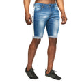 Steinwaschen - Lifestyle - Crosshatch - "Playmore" Shorts für Herren