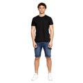 Dunkle Waschung - Lifestyle - Crosshatch - "Carpenter" Shorts für Herren