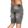 Hellgraue Wäsche - Back - Crosshatch - "Carpenter" Shorts für Herren