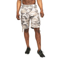 Holzkohle - Front - Crosshatch - "Jimster" Cargo-Shorts für Herren