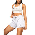 Grau - Front - NVME - "Shimila" Sweat-Shorts für Damen