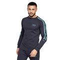 Grau meliert - Pack Shot - Crosshatch - "Grassmeere" Sweatshirt für Herren