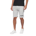 Grau meliert - Front - Crosshatch - "Cramsures" Shorts für Herren