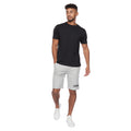 Grau meliert - Pack Shot - Crosshatch - "Cramsures" Shorts für Herren