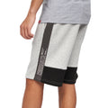 Schwarz-Grau meliert - Lifestyle - Crosshatch - "Compounds" Shorts für Herren