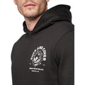 Schwarz - Lifestyle - Duck and Cover - "Lenmore" Kapuzenpullover für Herren