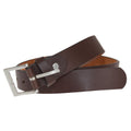 Braun - Front - Forest Belts Herren Gürtel, Breite 2,7 cm