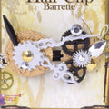 Gold-Weiß-Schwarz - Back - Bristol Novelty Unisex Steampunk-Haarclip