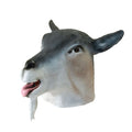 Grau-Weiß - Front - Bristol Novelty Unisex Gummi-Ziegenmaske für Erwachsene